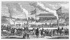 England: Locomotive, 1829. /Nthe Locomotive Trials At Rainhill, England, Won By George Stephenson'S 'Rocket' In October 1829. Wood Engraving, 19Th Century. Poster Print by Granger Collection - Item # VARGRC0006673