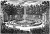 Versailles: Gardens, 1685. /Nthe Fountain Of Baths In The Gardens Of The Palace Of Versailles, France. Line Engraving From Perelle'S 'Views Of The Beautiful Homes Of France,' 1685. Poster Print by Granger Collection - Item # VARGRC0117603