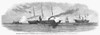 Civil War: Naval Fleet. /N'The Rebel Rams Engaging Our Blockading Fleet Off Charleston, South Carolina, January 31, 1863.' Engraving, 1863. Poster Print by Granger Collection - Item # VARGRC0265068 Civil War: Naval Fleet. /N'The Rebel Rams Engaging Our Blockading Fleet Off Charleston, South Carolina, January 31, 1863.' Engraving, 1863. Poster Print by Granger Collection - Item # VARGRC0265068