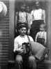 Pittsburgh Steel Worker /Nrelaxing At Home; Photographed In 1908 By Lewis Hine. Poster Print by Granger Collection - Item # VARGRC0005027