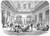 Lyon: Hotel Collet, 1872. /Ninterior Of The Hotel Collet In Lyon. Wood Engraving, French, 1872. Poster Print by Granger Collection - Item # VARGRC0096002