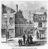 New York: Slum, 1867. /Nalley And Entrance To Number 22 Roosevelt Street On The Lower East Side. Wood Engraving, 1867. Poster Print by Granger Collection - Item # VARGRC0006283