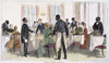 Hotel Dining Room, D.C. /Nscene In A Hotel Dining Room, Washington, D.C.: Wood Engraving After A Sketch By Randolph Caldecott, 1886. Poster Print by Granger Collection - Item # VARGRC0040405
