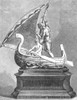 Yachting Trophy, 1873. /Nthe Bennett Prize Cup. Wood Engraving, American, 1873. Poster Print by Granger Collection - Item # VARGRC0098074