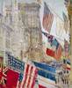 Hassam: Allies Day, May 1917. /Noil On Canvas, 1917, By Childe Hassam. Poster Print by Granger Collection - Item # VARGRC0022567