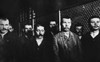 Ellis Island, C1910. /Na Group Of Immigrant Men Waiting In The Registry Room At Ellis Island. Photograph, C1910. Poster Print by Granger Collection - Item # VARGRC0185823