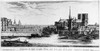 Paris: Notre Dame, 1600S. /Nnotre Dame Cathedral In Paris, France, Seen From The Place De Gr�Ve On The Right Bank. Ile St. Louis Is On The Left. Etching By Israel Silvestre, Mid-17Th Century. Poster Print by Granger Collection - Item # VARGRC0117317