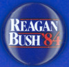 Presidential Campaign: 1984. /Nrepublican Campaign Button From The 1984 Presidential Election Featuring Ronald Reagan And George Herbert Walker Bush. Poster Print by Granger Collection - Item # VARGRC0068250