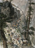Miners On Corduroy Road. /Nprospectors Traveling On Their Way To A New Strike Over A Corduroy Road Through A Colorado Mountain Pass. American Engraving, 1879. Poster Print by Granger Collection - Item # VARGRC0037798