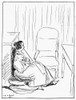 George Sand (1804-1876). /Nfrench Writer. Drawing By Alfred De Musset. Poster Print by Granger Collection - Item # VARGRC0003943