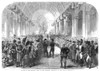 Paris: Les Invalides, 1869. /Nte Deum Mass Held At The Les Invalides In Paris, On The 100Th Anniversary Of The Birth Of Napoleon Bonaparte, 15 August 1869. Contemporary English Wood Engraving. Poster Print by Granger Collection - Item # VARGRC0370566