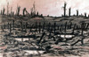 World War I: Battlefield. /Nbattlefield At Chemin Des Dames, On Aisne River, France. Painting, 1916, By A. Boisfleury. Poster Print by Granger Collection - Item # VARGRC0033175
