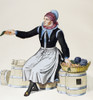 Denmark: Vegetable Vendor./Na Woman From The Island Of Amager Selling Vegetables In Copenhagen. Lithograph, Danish, C1825. Poster Print by Granger Collection - Item # VARGRC0101664