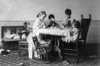 Tea Party, C1893. /Nfour Girls Having A Tea Party Around A Table. Photograph, C1893. Poster Print by Granger Collection - Item # VARGRC0130694