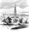 Charleston: Church, 1857. /Nst. Philip'S Church At Charleston, South Carolina. Wood Engraving, 1857. Poster Print by Granger Collection - Item # VARGRC0078165