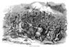 Germany: Revolution, 1848. /N'Charge Of The Troops At Berlin.' The Outbreak Of The Revolution Of 1848 In Berlin, Germany. Wood Engraving From A Contemporary English Newspaper. Poster Print by Granger Collection - Item # VARGRC0004115