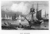 New Orleans, 1847. /Nthe Port Of New Orleans, Louisiana. Line Engraving, American, 1847. Poster Print by Granger Collection - Item # VARGRC0131117