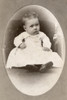 Baby, C1880. /Nportrait Of A Baby. Carte De Visite From A Photography Studio In Chicago, Illinois, C1880. Poster Print by Granger Collection - Item # VARGRC0352977