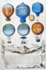 Ballooning, 1784. /Nmodels Of Hot Air Balloons: French Engraving, 1784. Poster Print by Granger Collection - Item # VARGRC0020365