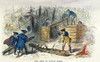 Valley Forge: Huts, 1777. /Ngeorge Washington'S Army Building Rude Log Huts At Valley Forge During The Winter Of 1777-78. Wood Engraving, 19Th Century. Poster Print by Granger Collection - Item # VARGRC0008966