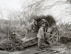 Wwi: Howitzer, C1915. /Nsoldiers Manning A Camouflaged Howitzer. Photograph, C1915. Poster Print by Granger Collection - Item # VARGRC0354461
