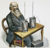 James P. Joule (1818-1889). /Njoule Working On His Researches Into The Mechanical Equivalent Of Heat. Colored Wood Engraving, French, 19Th Century. Poster Print by Granger Collection - Item # VARGRC0008998