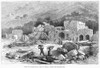 Italy: Earthquake, 1881. /Npart Of Casamicciola, On The Italian Island Of Ischia, After An Earthquake. Wood Engraving, 1881. Poster Print by Granger Collection - Item # VARGRC0092679