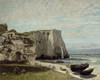 Courbet: Etretat Cliffs. /N'The Etretat Cliffs After The Storm.' Oil On Canvas, Gustave Courbet, 1870. Poster Print by Granger Collection - Item # VARGRC0433844
