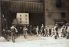 Hine: Meat Packing, C1908. /Nworkers, Some Of Them Young Boys, Leaving The Indianapolis Meat Packing House At Noon Time, Indianapolis, Indiana. Photograph By Lewis Hine, August C1908. Poster Print by Granger Collection - Item # VARGRC0124304