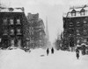 New York: Blizzard Of 1888. /Nlooking North Along Lower Fifth Avenue From Washington Square, New York, During The Blizzard Of 12-14 March 1888. Poster Print by Granger Collection - Item # VARGRC0132581