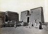 Egypt: Temple Of Dakka. /Nmen Standing Around A Pylon And The Temple Of Dakka, Built In The 3Rd Century, B.C., In Nubia, Egypt. Photograph By Francis Frith, C1860. Poster Print by Granger Collection - Item # VARGRC0129125