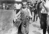 Child Labor: Bootblack, 1924. /Na Young Bootblack Near Trinity Church In New York City. Photograph By Lewis Hine, 1924. Poster Print by Granger Collection - Item # VARGRC0119346