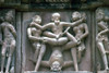India: Sculpture. /Nstone Carving Of Hindu Lovers, From India. Poster Print by Granger Collection - Item # VARGRC0106038