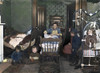 New York Tenement Life. /Na New York City Tenement Family. Oil Over A Photograph, C1910, By Lewis Hine. Poster Print by Granger Collection - Item # VARGRC0052642
