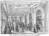 New York: Opera House. /Nview Of The Entrance Hall Of The Opera House At Niblo'S Garden, Broadway And Prince Street, New York. Wood Engraving From A Newspaper Of 1853. Poster Print by Granger Collection - Item # VARGRC0080252