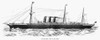 Steamship: City Of New York. /Ninman Line'S 'City Of New York' Steamship. Engraving, American, 1889. Poster Print by Granger Collection - Item # VARGRC0265992