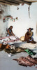 Hopi Women, C1902. /Nhopi Women At A Pubelo In Arizona Photographed After Grinding Grain Into Flour. Photochrome, C1902. Poster Print by Granger Collection - Item # VARGRC0109430