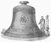 England: Westminster Bell. /Nthe Westminster Clock Bell At London, England. Wood Engraving, 1856. Poster Print by Granger Collection - Item # VARGRC0090819