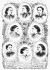 Royal Wedding, 1866. /Nthe Bridesmaids Of The Princess Helena. Engraving, 1866. Poster Print by Granger Collection - Item # VARGRC0264519
