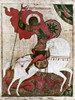 Saint George. /Nnovgorod School, Russia. Early 15Th Century. Poster Print by Granger Collection - Item # VARGRC0051346