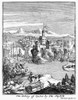 Capture Of Quebec, Canada. /Nthe Capture Of Quebec, Canada, By The English In 1629. Line Engraving From Louis Hennepin'S 'New Discovery ....' 1698. Poster Print by Granger Collection - Item # VARGRC0054538