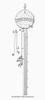 Guericke: Thermometer. /Nthermometer Invented By Otto Von Guericke, C1660, Consisting Of A Copper Globe And Wires With Alcohol Filling The U-Shaped Tube. Line Engraving, American, C1900. Poster Print by Granger Collection - Item # VARGRC0035583