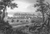 New Harmony, C1855. /Na Communal Society Established By The Harmony Society And Developed By Robert Owen. Steel Engraving, C1855. Poster Print by Granger Collection - Item # VARGRC0077356