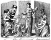 Women Of Ancient Greece /Nperforming Household Chores. Wood Engraving, Late 19Th Century. Poster Print by Granger Collection - Item # VARGRC0078646