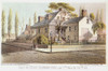 New York City View. /Nold Dutch Farmhouse On The Corner Of 7Th Avenue And 50Th Street In New York City. Lithograph, 1865. Poster Print by Granger Collection - Item # VARGRC0008190