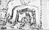 England: London, 1553. /Nview Of The Tower Of London As It Appeared In 1553: Etching By George Cruikshank, 1840. Poster Print by Granger Collection - Item # VARGRC0035899