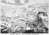 Panama Canal: Excavation. /Nexcavating The Panama Canal Near Emperador, Panama. Wood Engraving, American, 1885. Poster Print by Granger Collection - Item # VARGRC0033683