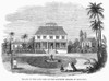 Honolulu: Palace. /Nthe Palace Of King Kamehameha Iv At Honolulu, Hawaii. Wood Engraving, English, 1864. Poster Print by Granger Collection - Item # VARGRC0035558