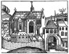 Medieval Church. /Nwoodcut From 'The Nuremberg Chronicle,' 1493. Poster Print by Granger Collection - Item # VARGRC0057293