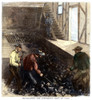 Penn.: Coal Mine, 1869. /Nbreaking Up Large Lumps Of Anthracite Coal With Hammers At The Honey Brook Mines, Pennsylvania: Wood Engraving, 1869. Poster Print by Granger Collection - Item # VARGRC0076269